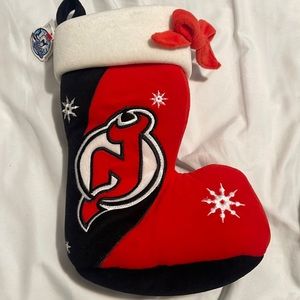 COPY - NJ DEVILS Mini stocking Team beans plush